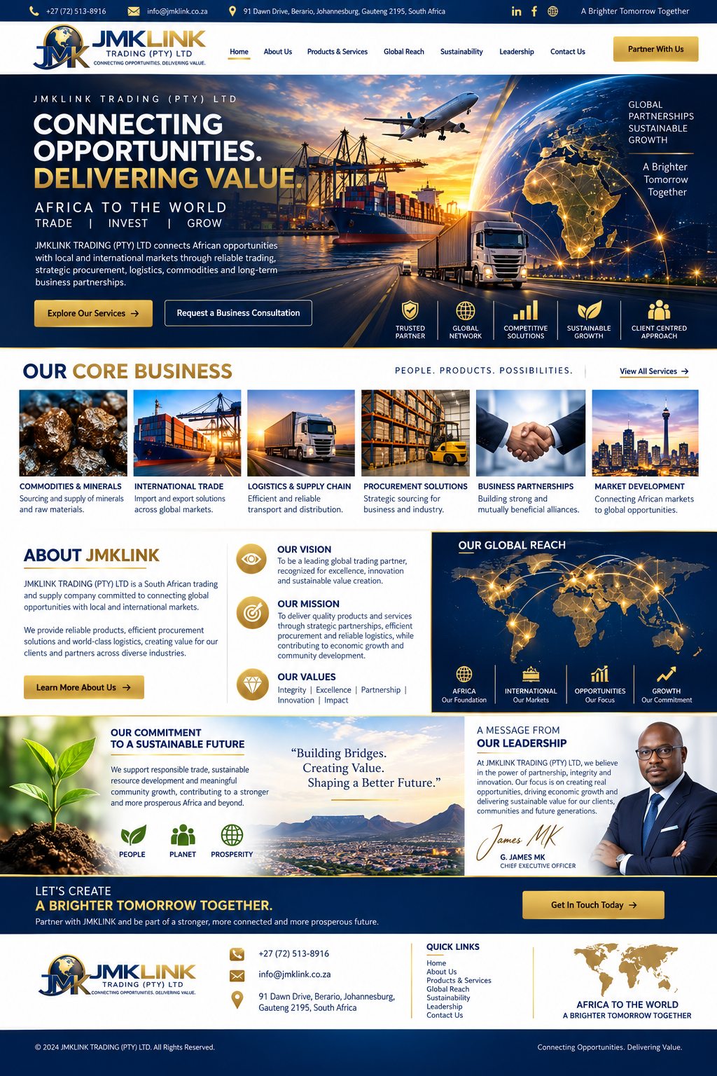 International trade and logistics