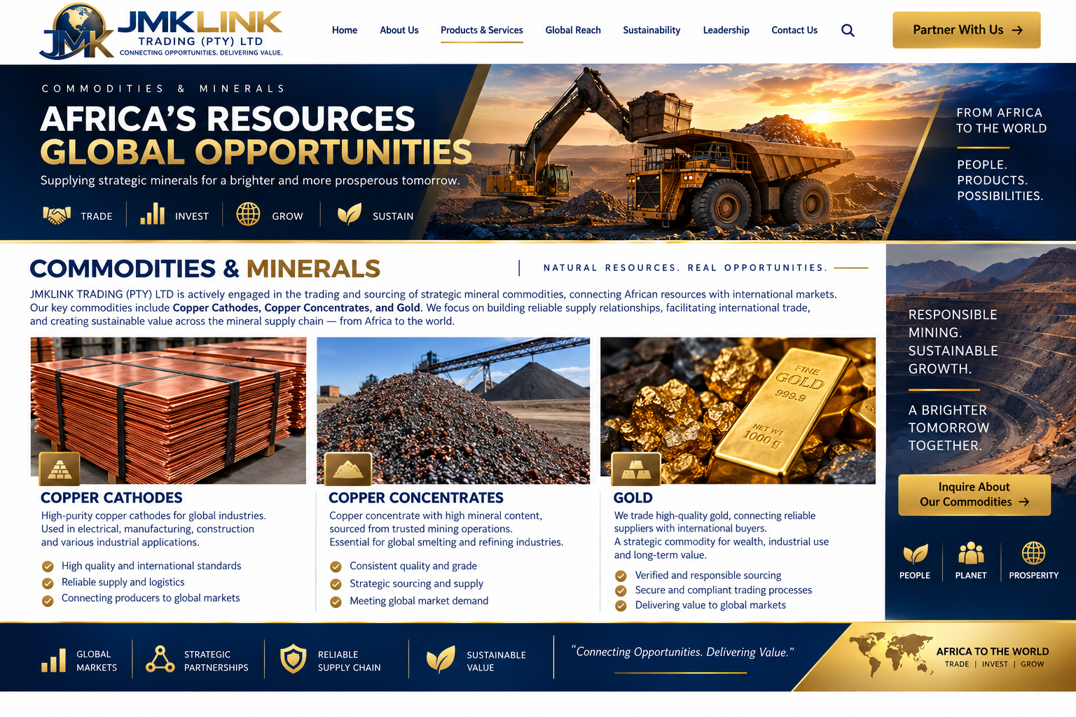 Mining and commodities